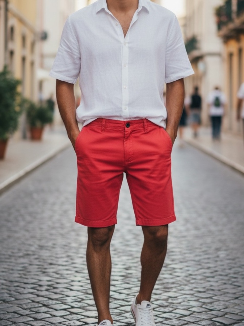 Aeropostale Flat Front Chino Shorts